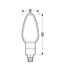 Lampi semnalizare directie mers Tuareg LED 12V 2buc - Negru